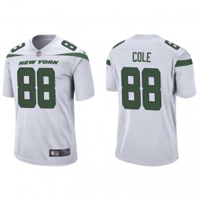 Men's New York Jets Keelan Cole White Game Jersey