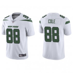 Men's New York Jets Keelan Cole White Vapor Limited Jersey