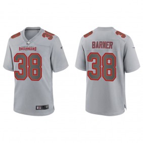 Men's Kenjon Barner Tampa Bay Buccaneers Gray Atmosphere Fashion Game Jersey