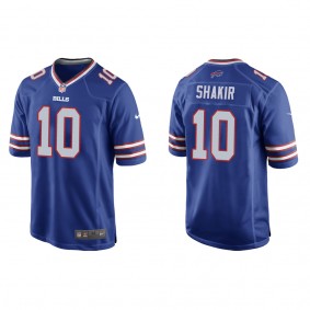 Men's Buffalo Bills Khalil Shakir Royal Game Jersey