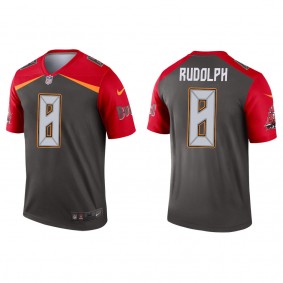 Men's Tampa Bay Buccaneers Kyle Rudolph Pewter Inverted Legend Jersey