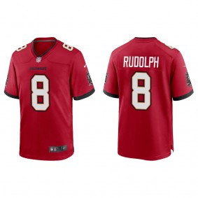 Men's Tampa Bay Buccaneers Kyle Rudolph Red Game Jersey