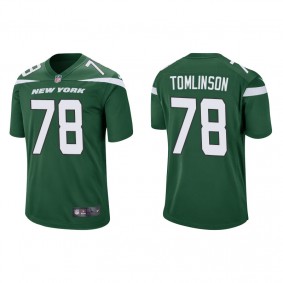 Men's New York Jets Laken Tomlinson Green Game Jersey