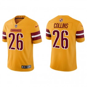 Men's Washington Commanders Landon Collins Gold Inverted Legend  Jersey