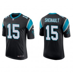 Men's Carolina Panthers Laviska Shenault Black Vapor Limited Jersey