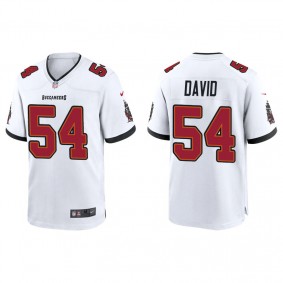 Men's Tampa Bay Buccaneers Lavonte David White Game Jersey