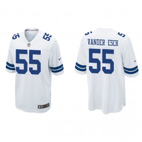 Men's Dallas Cowboys Leighton Vander Esch White Game Jersey