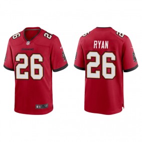 Men's Tampa Bay Buccaneers Logan Ryan Red Game Jersey