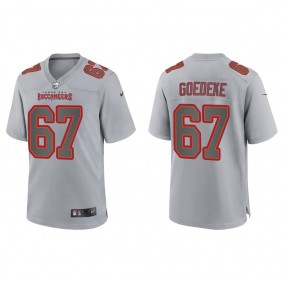 Men's Luke Goedeke Tampa Bay Buccaneers Gray Atmosphere Fashion Game Jersey