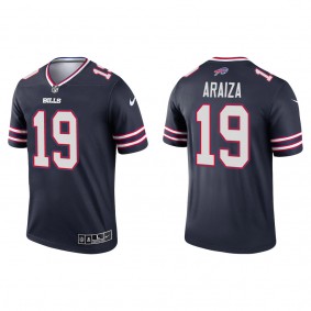 Men's Buffalo Bills Matt Araiza Navy Inverted Legend Jersey