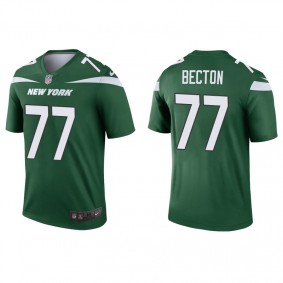 Men's New York Jets Mekhi Becton Green Legend Jersey