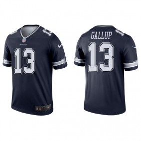 Men's Dallas Cowboys Michael Gallup Navy Legend Jersey