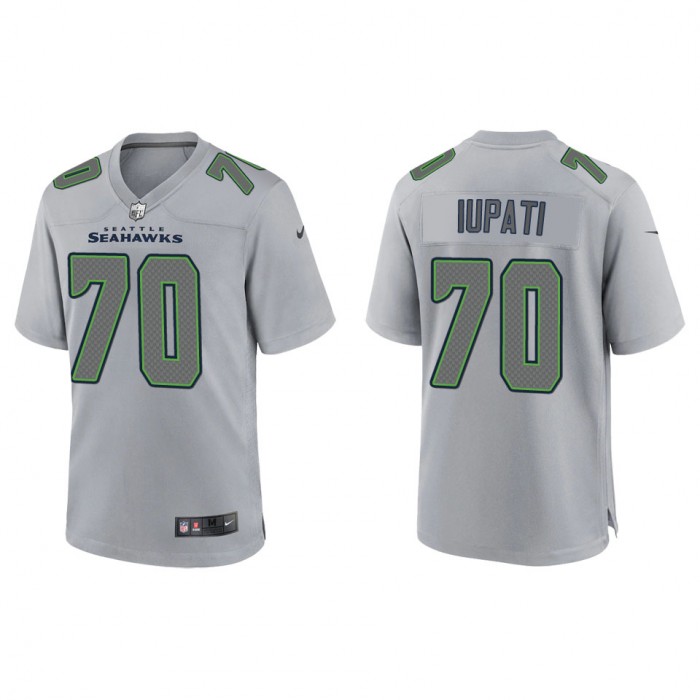 AUTHENTIC Seattle Seahawks NIKE DK METCALF Gray Atmosphere Jersey