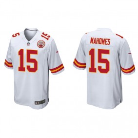 Men's Kansas City Chiefs Patrick Mahomes White Game Jersey