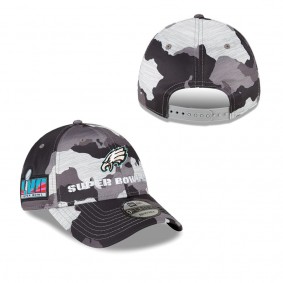 Men's Philadelphia Eagles Camo Super Bowl LVII 9FORTY Adjustable Hat