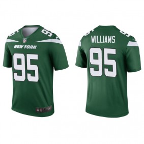 Men's New York Jets Quinnen Williams Green Legend Jersey