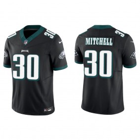 Men's Quinyon Mitchell Philadelphia Eagles Black Vapor F.U.S.E. Limited Jersey