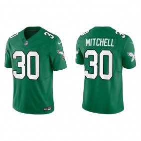 Men's Quinyon Mitchell Philadelphia Eagles Kelly Green Alternate Limited Jersey