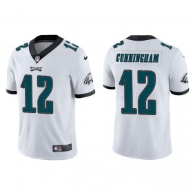 Men's Philadelphia Eagles Randall Cunningham White Vapor Limited Jersey