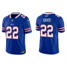 Men's Ray Davis Buffalo Bills Royal Vapor F.U.S.E. Limited Jersey