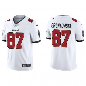 Men's Tampa Bay Buccaneers Rob Gronkowski White Vapor Limited Jersey