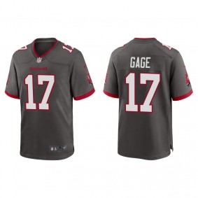 Men's Tampa Bay Buccaneers Russell Gage Pewter Alternate Game Jersey