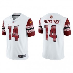 Men's Washington Commanders Ryan Fitzpatrick White Limited Home Jersey