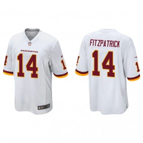 Men's Washington Football Team Ryan Fitzpatrick White Game Jersey