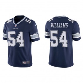 Men's Dallas Cowboys Sam Williams Navy 2022 NFL Draft Vapor Limited Jersey