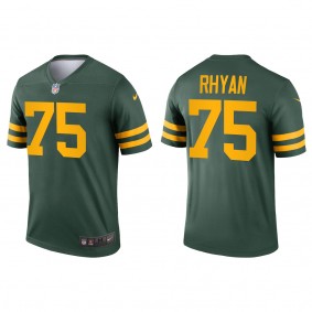 Men's Green Bay Packers Sean Rhyan Green 2022 NFL Draft Alternate Legend Jersey