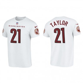 Men's Washington Commanders Sean Taylor White Name & Number  T-Shirt