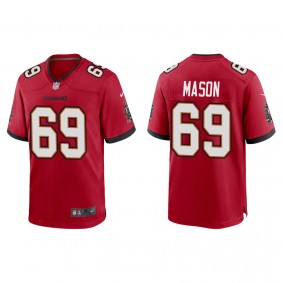 Men's Tampa Bay Buccaneers Shaq Mason Red Game Jersey