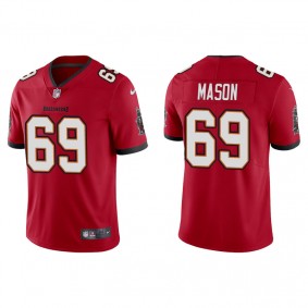 Men's Tampa Bay Buccaneers Shaq Mason Red Vapor Limited Jersey