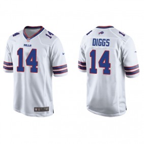 Men's Buffalo Bills Stefon Diggs White Game Jersey