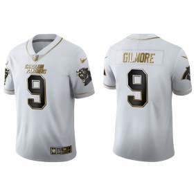 Men's Carolina Panthers Stephon Gilmore White Golden Edition Jersey