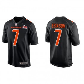 Men's Boomer Esiason Cincinnati Bengals Black Super Bowl LVI Game Fashion Jersey