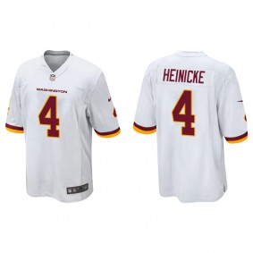 Men's Washington Football Team Taylor Heinicke White Game Jersey