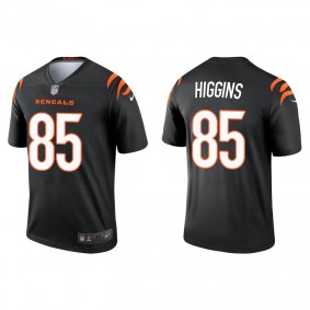 Men's Cincinnati Bengals Tee Higgins Black Legend Jersey