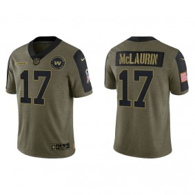 Men's Washington Football Team Terry McLaurin Olive 2021 Salute To Service Jersey