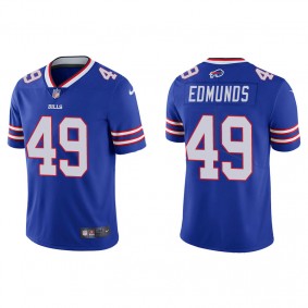 Men's Buffalo Bills Tremaine Edmunds Royal Vapor Limited Jersey