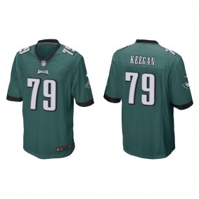 Men's Trevor Keegan Philadelphia Eagles Green Game Jersey