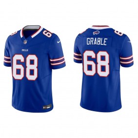 Men's Tylan Grable Buffalo Bills Royal Vapor F.U.S.E. Limited Jersey