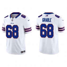 Men's Tylan Grable Buffalo Bills White Vapor F.U.S.E. Limited Jersey