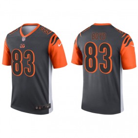 Men's Cincinnati Bengals Tyler Boyd Silver Inverted Legend Jersey