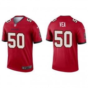 Men's Tampa Bay Buccaneers Vita Vea Red Legend Jersey