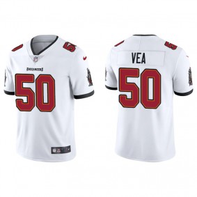 Men's Tampa Bay Buccaneers Vita Vea White Vapor Limited Jersey