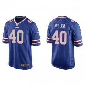 Men's Buffalo Bills Von Miller Royal Game Jersey