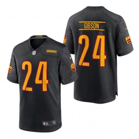 Men's Washington Commanders Antonio Gibson Black Alternate Game Player Jersey