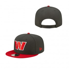 Men's Washington Commanders Graphite Scarlet Two-Tone Color Pack 9FIFTY Snapback Hat