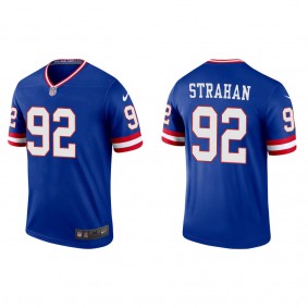 Michael Strahan Giants Royal Classic Player Legend Jersey